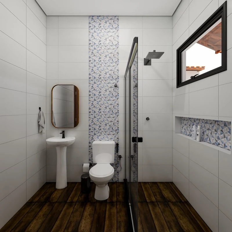 Banheiro do modelo 51,67 m²