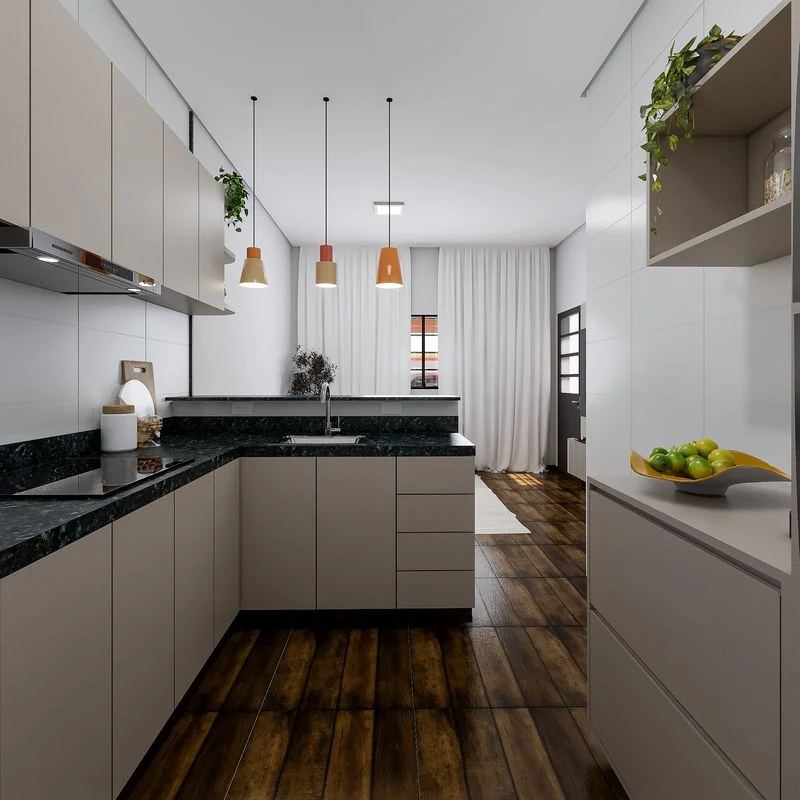 Cozinha do modelo 51,67 m²