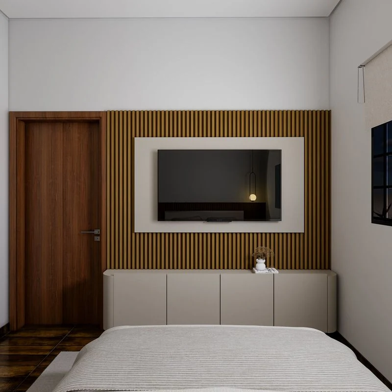 Quarto de casal do modelo 51,67 m²