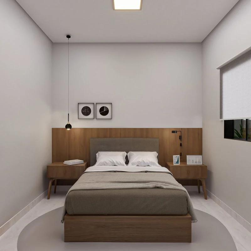 Quarto do modelo 52,10 m²