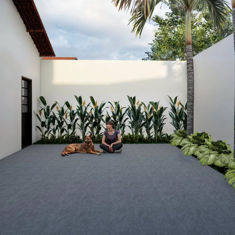 Quintal do modelo 52,10 m²