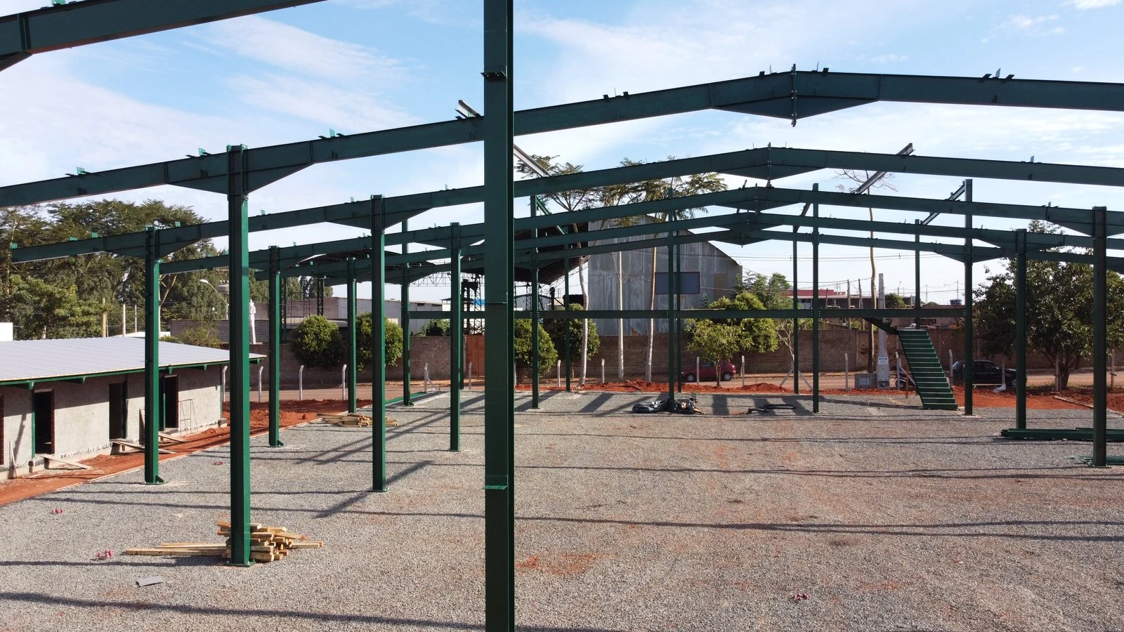 Obra industrial Inpev em Guariba-SP - foto 3